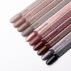10+1 БЕЗКОШТОВНО Гібридний лак LED/UV Gel Polish Browns B10 Black AlleLac без HEMA/Di-HEMA 6 г