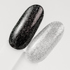 Top Glitter sin necesidad de limpiar AlleLac Silver Glow sin HEMA ni Di-HEMA, 7 g