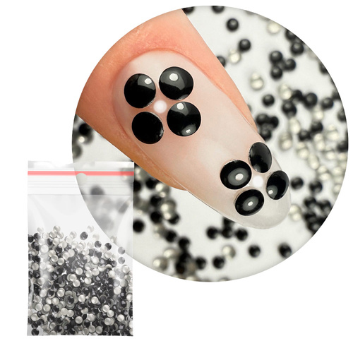 ShinePins : clous lisses, strass, décorations pour ongles, format large, NTN Premium n° 15, 5 g