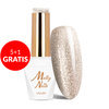 5+1gratis Lakier hybrydowy Molly Nails Sensual Victoria HEMA/Di-HEMA Free 8g Nr 207