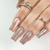 5+1gratis Lakier hybrydowy Molly Nails Choco Dreams Hazelnut HEMA/Di-HEMA Free 8g Nr 352