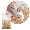 ShinePins gładkie ćwieki błyskotki ozdoby do paznokci mini NTN Premium Nr 9 5g