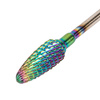 Profesjonalny frez kobaltowo wolframowy tęczowy model Flame M 3/32" Nr 3
