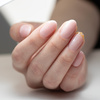 10 + 1 gratis: Aufbau-Gel in der Flasche mit Pinsel „Gel in Bottle“ von Molly Nails Pro Salon Coffee Blush, HEMA/Di-HEMA-frei, 15 g