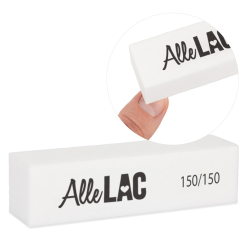 Bloczek blok polerski Allelac 150/150 Standard biały 1 szt