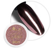 Poudre à effet miroir pour la décoration des ongles MollyLac Glass Effect Dark Golden Pink n° 5