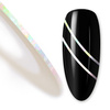 Nitka tasiemka do zdobień laser white krążek Nr 6