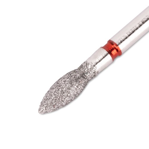 Fresa de diamante para cutículas «Lágrima» mini, suave