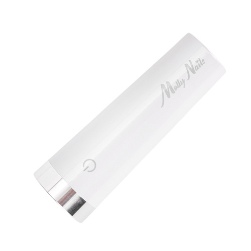 Molly Nails 3W LED nail lamp for hybrid varnishes, gels, and acrylic gels, cordless, white U2
