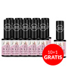 10+1gratis Lakier hybrydowy AlleLac Extra Black HEMA/Di-HEMA Free 6g