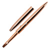 Pędzelek do żelu kwadratowy rose gold No Name Nr 6