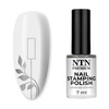 Lakier do stempli i blaszek NTN Premium srebrny 7ml Nr 91