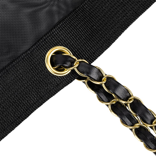 10 + 1 gratis: Schwarze Stoff-Lunch-Tasche von MollyNails