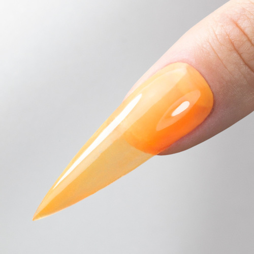 Kolorowy top bez przemywania top no wipe Crystal Glass Molly Nails Orange HEMA/Di-HEMA Free 10g
