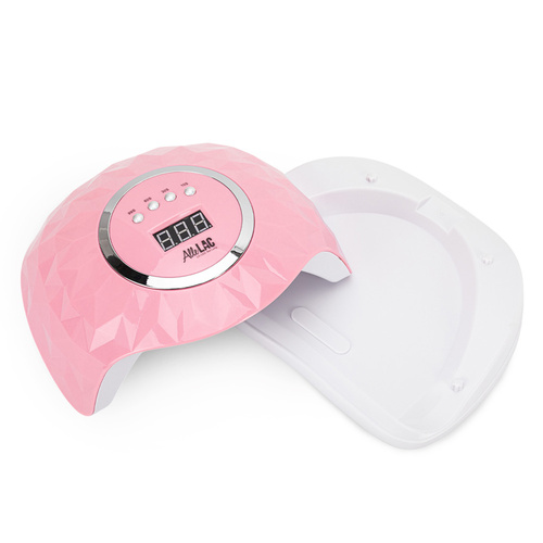 24 pezzi Lampada per unghie dual UV/LED 248 W AlleLac per smalti ibridi, gel e acrilogel, rosa Y13, cavo lungo 3 m