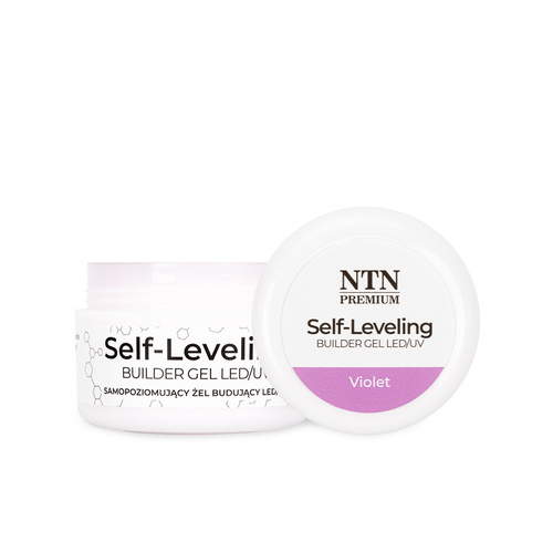 Gel de construcción autonivelante duro de densidad media Molly Nails Coffee Blush, sin HEMA ni Di-HEMA, 50 g