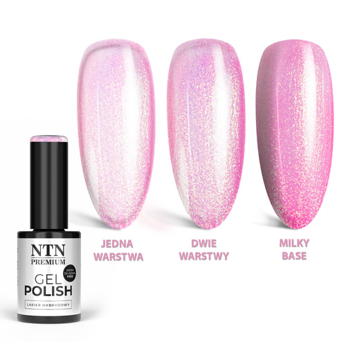 Lakier hybrydowy LED/UV Gel Polish NTN Premium Birthday Party Collection Nr 51 HEMA/Di-HEMA Free 5g