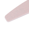 Nagelfeile, Boot-Form, Halbmond, Slim, 180/240, MollyLac, Zebra-Muster, 1 Stück