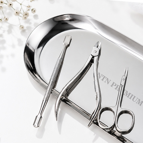 10+1 gratis: NTN Premium Metall-Werkzeugablage, oval, silberfarben