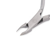 Tijeras para uñas y cutículas de acero inoxidable Universal Silver 3 mm