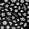 Adhesivos para uñas finos y autoadhesivos con motivos florales SO-272, blancos