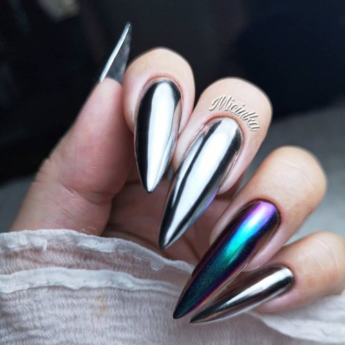 Poudre pour ongles Chameleon premium Allepaznokcie electric 0,5 g N° 3