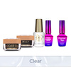 PRO MATCH SYSTEM 4+1 Clear: 3x żele 15g: Jelly&SelfLeveling&Gel in bottle+Baza+Doctor Top 10g GRATIS