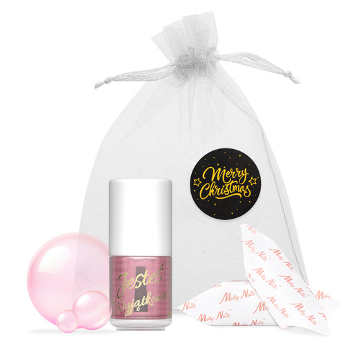 Aceite especial para cutículas y uñas con aroma a chicle de globo y caramelos, en una bolsita decorativa de 5 ml