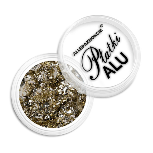 Poudre pour ongles métallique « Płatki Alu » Allepaznokcie 0,2 g n° 10