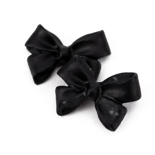 Décorations pour ongles : nœuds 3D Molly Nails, noirs, 100 pièces
