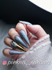 MollyLac Glamour Women Luxury Grey Hybrid-Nagellack 10 g Nr. 6