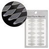 Stampi autoadesivi in silicone per Dual Form a punta corta ST012-4 MollyLac, 24 pezzi