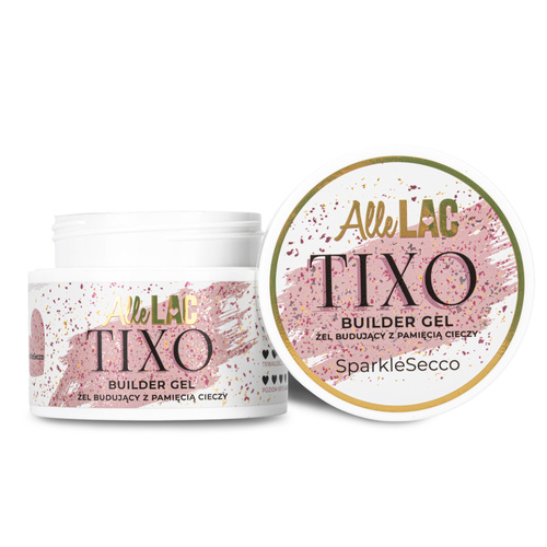 10+1 free AlleLac Tixo Builder Gel SparkleSecco 45g