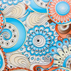 Folia transferowa 100 cm retro paisley Nr 7