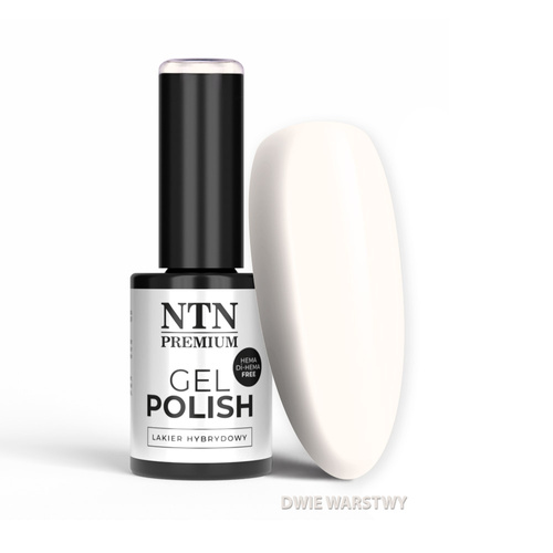 Vernis hybride LED/UV Gel Polish Whites n° 472 Édition limitée NTN Premium sans HEMA/Di-HEMA 5 g