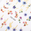 Autocollants pour ongles « Fleurs » CM-054