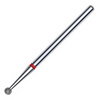 Frez diamentowy kulka Staleks Pro Expert czerwony 2,5mm