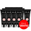 11 + 1 gratuit : Gel acrylique Polygel, gel de construction pour extension, AcrylGel Molly Nails, sans HEMA/Di-HEMA, parfum Musk, 30 ml