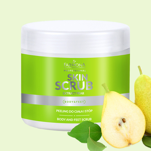 Farmona Skin Scrub Extract Pear Body and Foot Scrub, 500 g