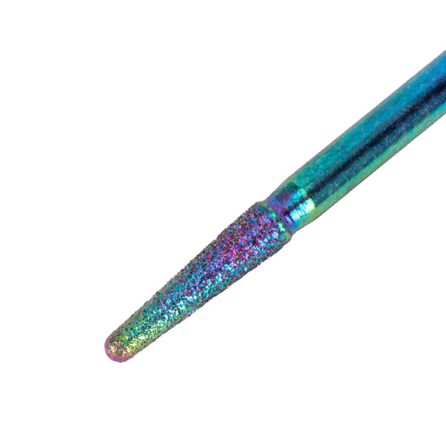 Fresa de diamante Unicorn arcoíris estrecha n.º 22