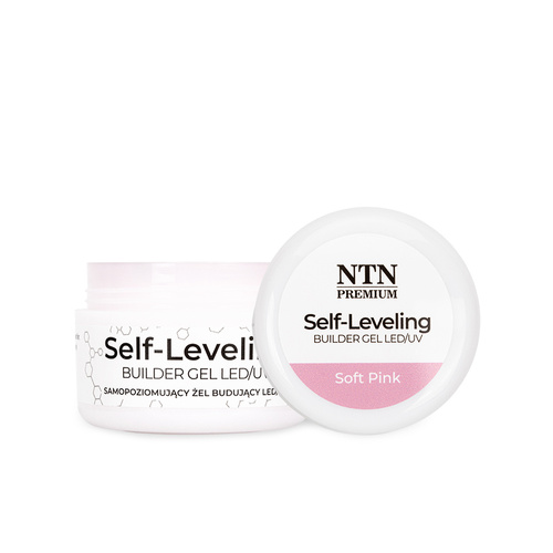 Gel de construction auto-nivelant, dur, de densité moyenne, Molly Nails Coffee Blush, sans HEMA/Di-HEMA, 50 g