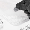 White non-woven filter pads for air purifiers, 100 pieces