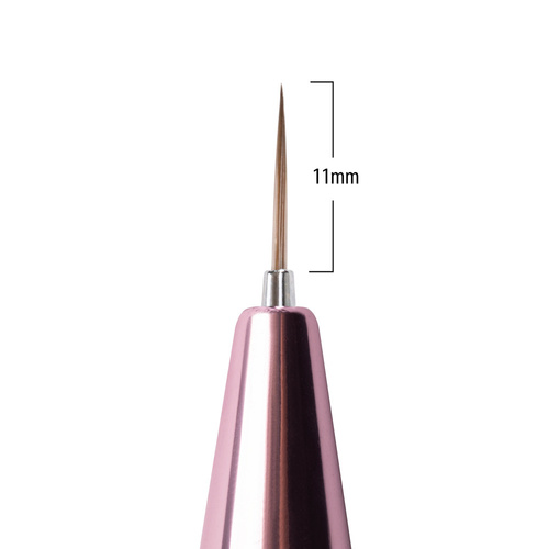 Pędzelek do zdobień automatyczny Liner long Pro Art rose gold Molly Nails 11 mm