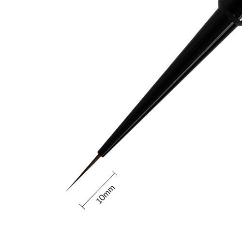 Pędzelek do zdobień 10mm Staleks Expert 03 czarny