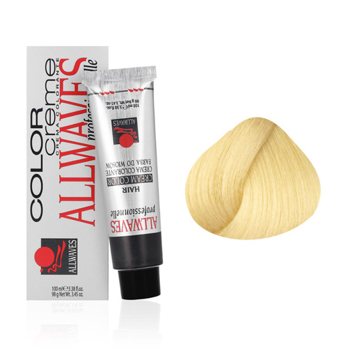 Allwaves Cream Color hair dye, unique extreme blonde 11.03, 100 ml