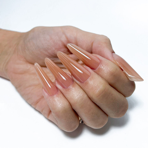 11+1 безкоштовно Акрилогель Polygel — гель для нарощування AcrylGel Molly Nails, без HEMA/Di-HEMA, світло-коричневий, 30 мл