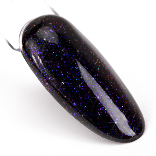 5+1gratis Top LED/UV no wipe brokatowy Molly Nails Sparkle Top Zodiac 10g