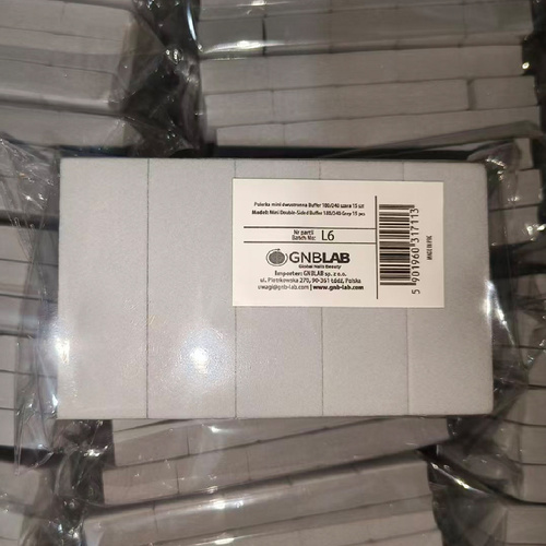 Polerka mini dwustronna Buffer 180/240 szara 15 szt