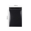 Enveloppes matelassées pour colis 190 x 250 mm, noires, 50 pièces