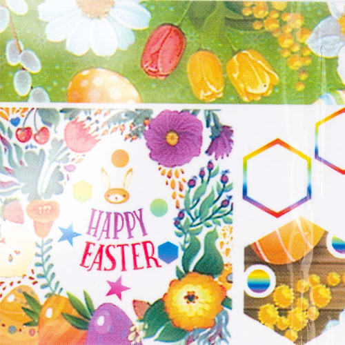 Easter transfer foil 100 cm No. 17